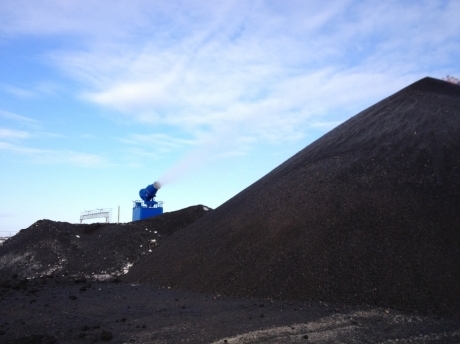 dust suppression in coal fields